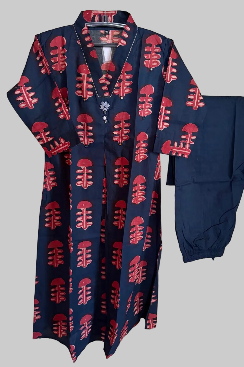 DHABU COTTON CORD SET